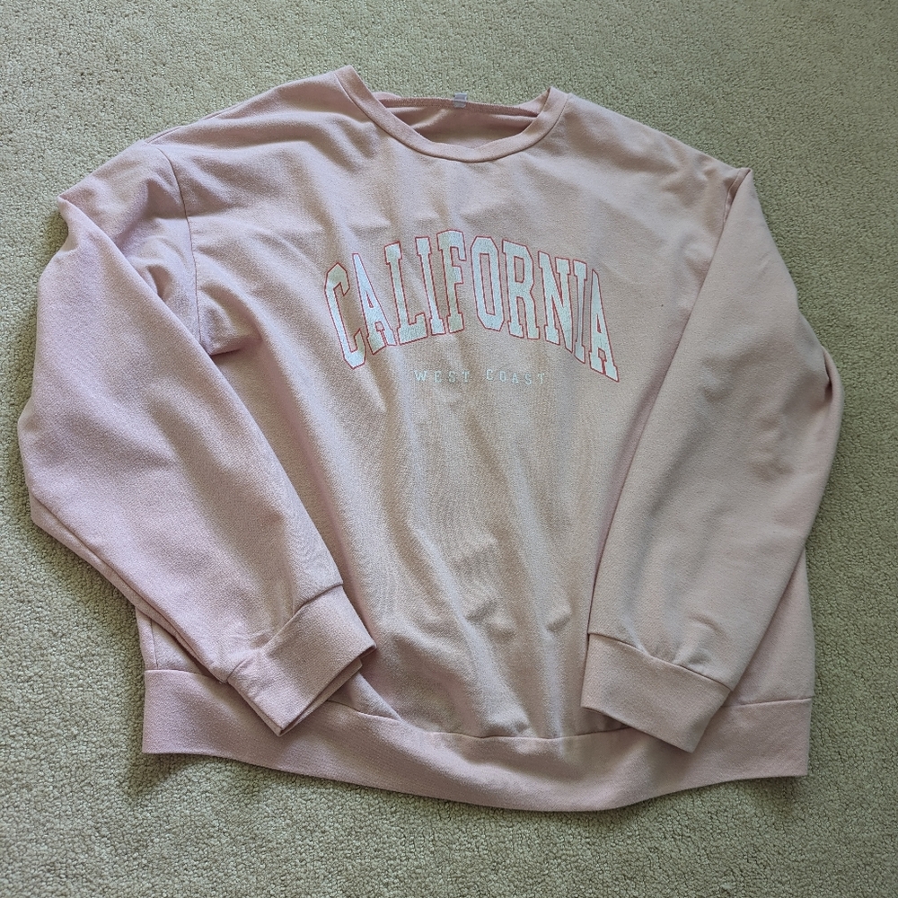 Pale pink California shirt